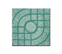 Gạch Terrazzo QH màu xanh